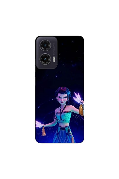 OEM Husa compatibila cu Motorola Moto G35 Silicon Gel Tpu Model KPop Demon Hu...