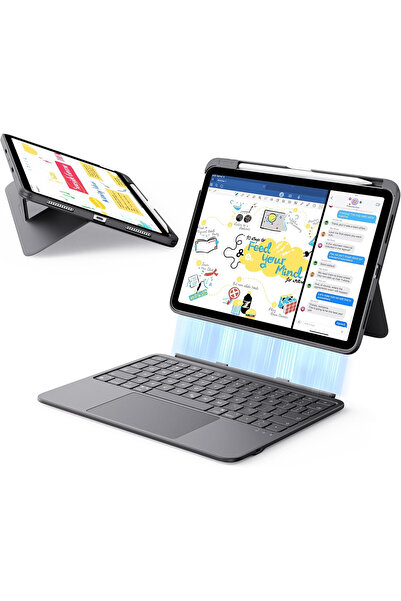 monoFe ESR Apple iPad A16 Flex Klavyeli Kılıf (10.9/11 inç)