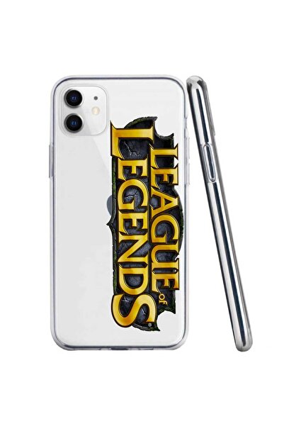 OEM Husa compatibila cu Apple iPhone 11 Silicon Transparenta Model League Of ...