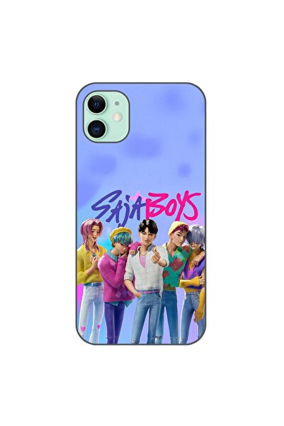 OEM Husa compatibila cu Apple iPhone 11 Silicon Gel Tpu Model KPop Demon Hunt...