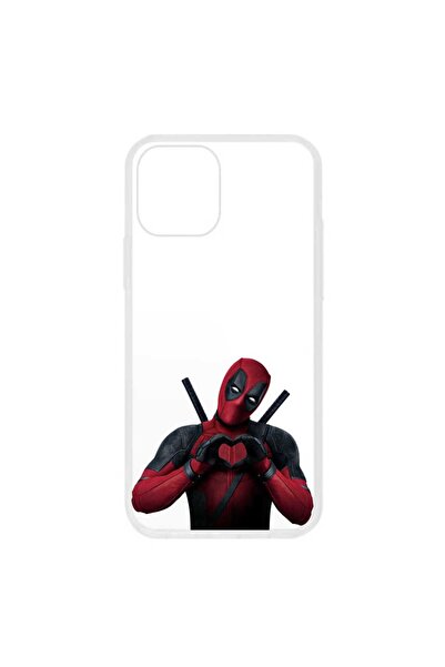 OEM Husa compatibila cu Apple iPhone 12 Pro Silicon Transparenta Model Deadpo...
