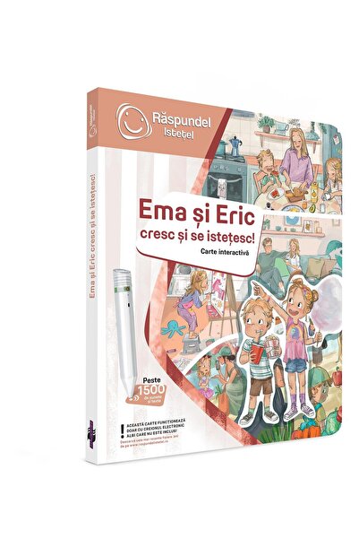 Albi Raspundel Istetel, carte interactiva Ema si Eric c
