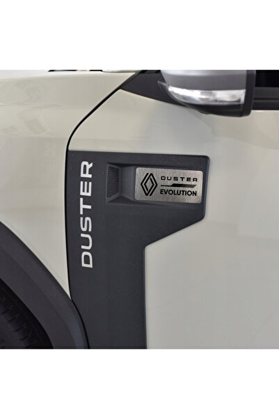 CRF Renault Duster Techno, Evolution Kapı Dodiği Üzerine Metal Etiket Arkası ...