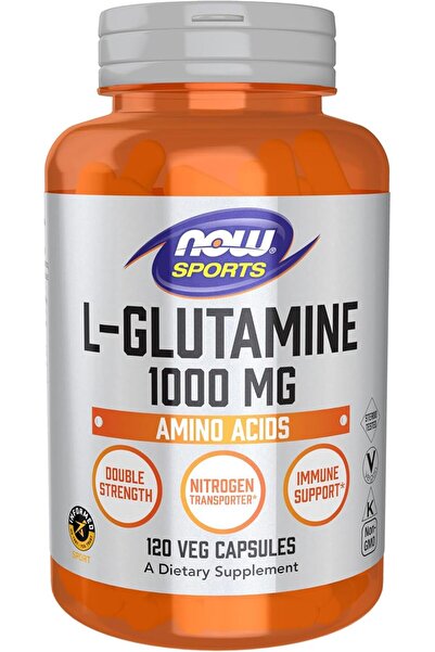 Now L-GLUTAMINE 1000MG-120 CAP #0941