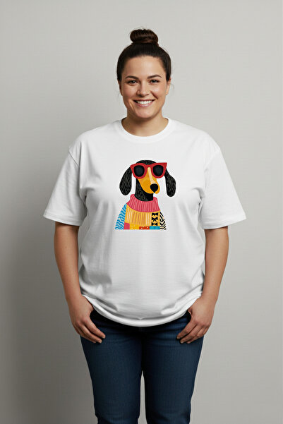 LORVEX Large Size T-Shirt Oversize Cotton Comfortable Fit Printed Unisex T-Shirt