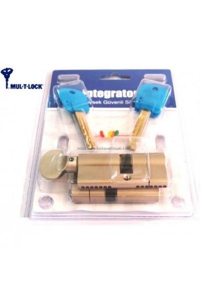 Mul-t-lock multilock, multlock integratör MTL300 İKİLİ SET - TUZAKLI patentli anahtarlı barel