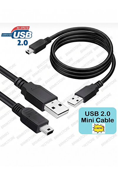 BRMK STORE Bebevo uyumlu Bebek Kamerası Kare USB Kablo USB 2.0 Kablo Mini B 5...