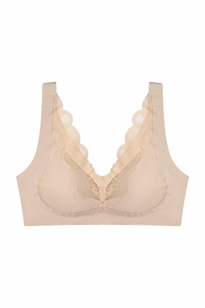 macsoo Laser Cut Seamless Adjustable Strap Wireless Women's Bra