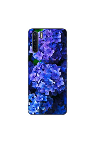 OEM Husa compatibila cu Oppo A91 Silicon Gel Tpu Model Hortensii
