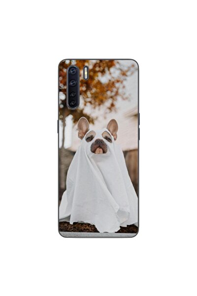 OEM Husa compatibila cu Oppo A91 Silicon Gel Tpu Model Halloween Catel Costum...