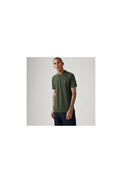 Levi's Erkek Minimalist Polo Yaka Kısa Kol T-Shirt - Günlük Stil