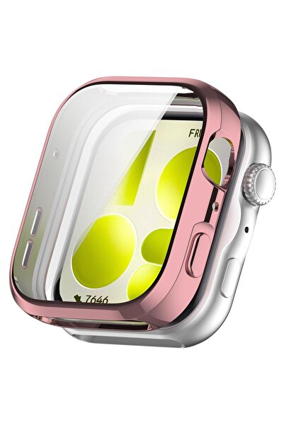 Nezih Case Huawei Watch Fit 5 Uyumlu Yumuşak Silikon 360 Tam Koruma Kasa ve E...