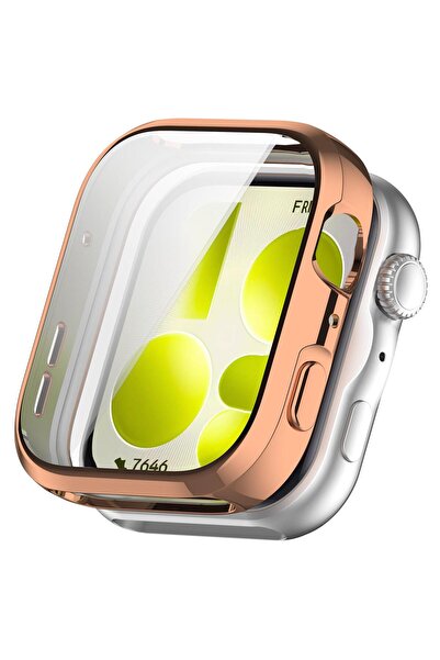 Nezih Case Huawei Watch Fit 5 Uyumlu Yumuşak Silikon 360 Tam Koruma Kasa ve E...