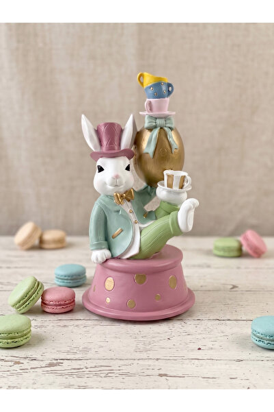 you design Dekoratif Alice harikalar Diyarında Yumurtalı Tavşan