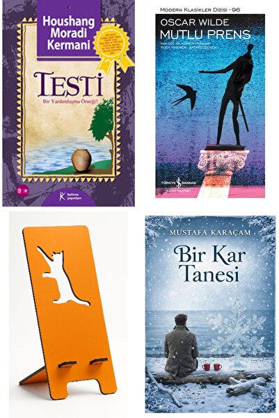 TÜRKİYE İŞ BANKASI KÜLTÜR YAYINLARI Testi + Happy Prince + Phone Holder + a S...