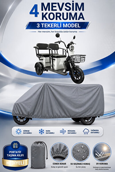 Motobros Motorcycle Tarpaulin Volta Apm5 3-Wheel Electric Vehicle Tarpaulin G...