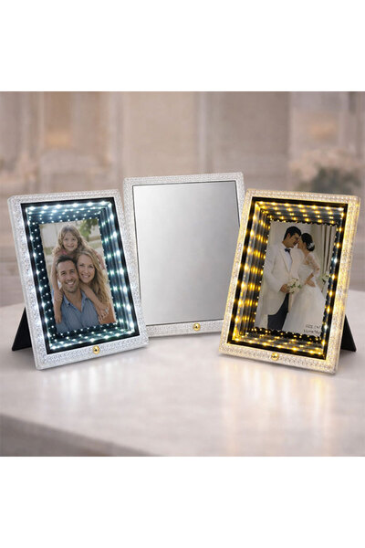 sanalbayim Sihirli Ayna Kristal Fotoğraf Çerçevesi 13x18