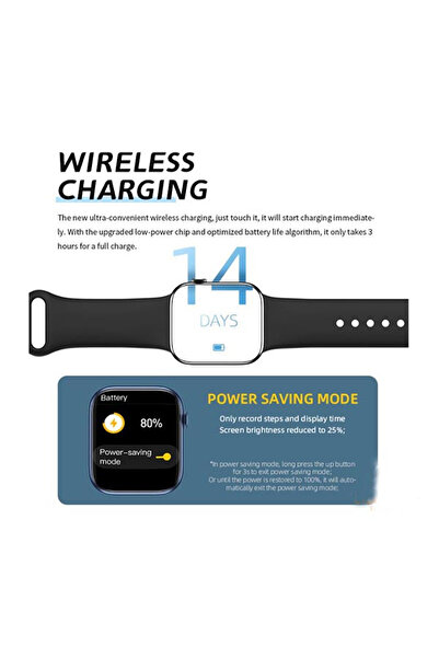 Happy Owl Yedek Kordon Hediyeli Watch 7 DT Max Plus Akıllı Saat – NFC, Siri, Bluetooth Çağrı, Suya Dayanıklı, Nabız ve Uyku Takibi, Bildirim Kontrolü, iOS & Android Uyumlu
