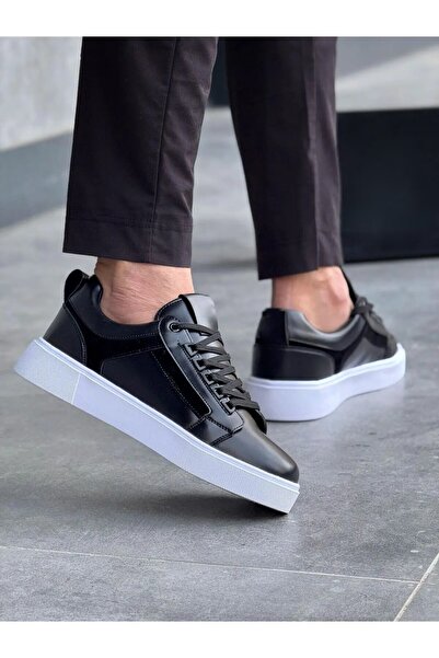 Zerenyus Zrk-015 High Quality Black and White Casual Men's Sneaker
