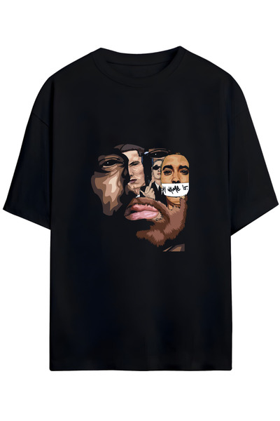 Grafftee Clothing Eminem Rapper Special Series Design Printed Premium Cotton ...