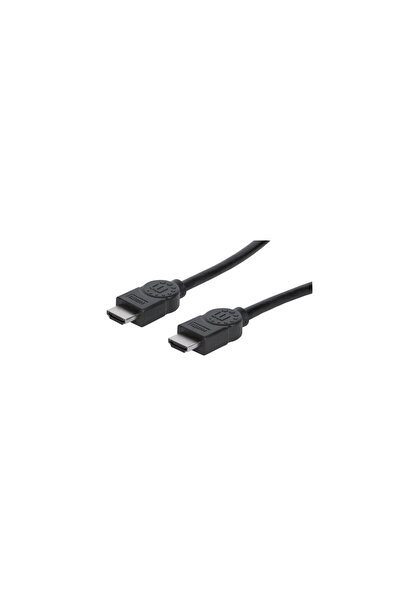 MANHATTAN HDMI-Kabel Ethernet A -> A St/St 2.00m ARC 28 AWG
