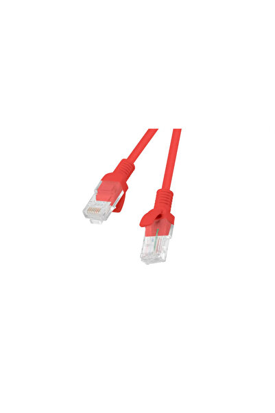 Lanberg Cordon de patch Cat.6 UTP 20m Roșu, testat cu Fluke