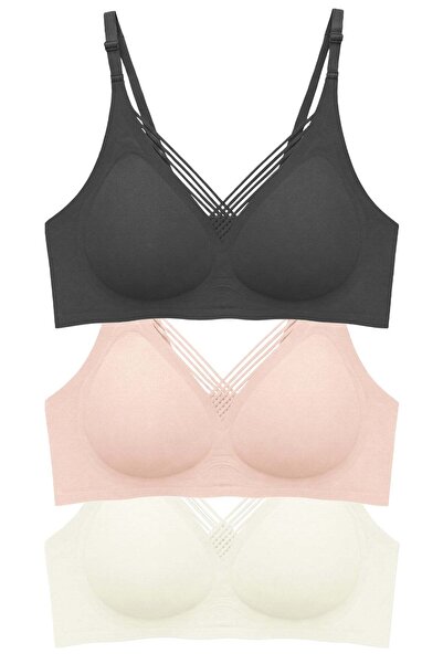 Cottonhill Seamless Bra - Lucent |   Laser Cut Wire-Free Women's Bra with Fro...