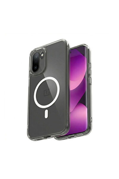 Crong Husă Hibridă Magnetică Transparentă - MagSafe OnePlus 15R (transparentă)