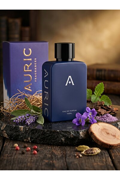AURIC Lachlan EDP – 100ml Premium Men’s Niche Perfume – Crisp Green Notes, Vi...