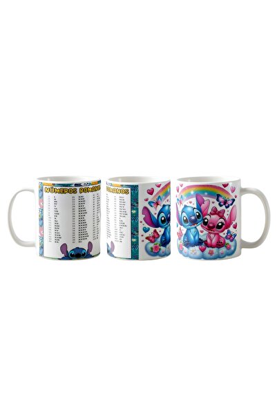 Ghostbastır Educational Roman Numerals Stitch Mug |   Single Piece K034