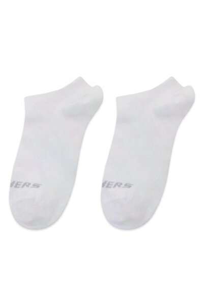 SKECHERS S2520315 U No Show 3 Pack Socks جوارب بيضاء للجنسين