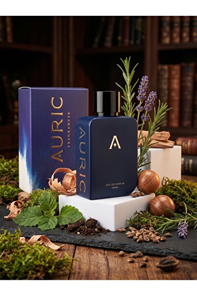 AURIC Dark Nuit EDP – 100ml Premium Men’s Niche Perfume – Deep Woods, Earthy ...