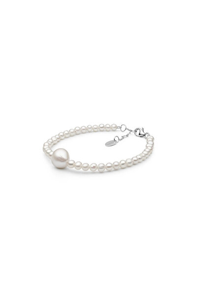 MANAVA Bratara argint cu perle naturale - Noblesse