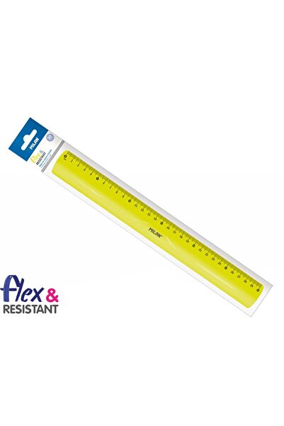Milan Linijka 30 cm ≈º√≥≈Çta