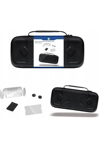 Jys Set 5 în 1 Husă Folie LCD pentru Sony Playstation PS Portal / P5195