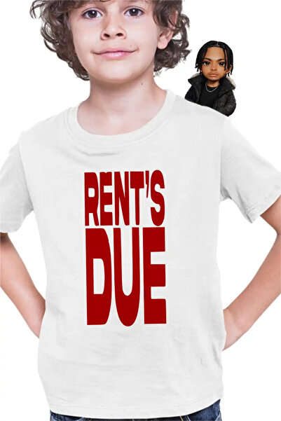 OEM Детска тениска за момчета Nemzzz Rent Due