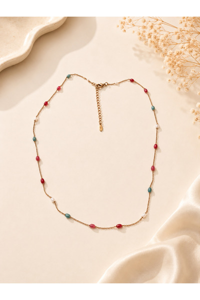 Archhazel Jewelery Renkli Taşlı Xuping Kolye