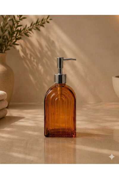 balsa group Mrk model colored thick glass liquid soap dispenser 450ml