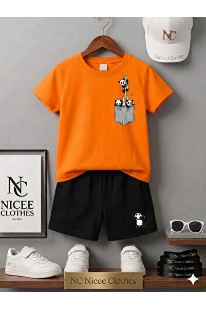 NC Nicee Clothes ΚΑΛΟΚΑΙΡΙΝΟ ΠΑΙΔΙΚΟ ΣΕΤ ΜΠΛΟΥΖΑΚΙ-ΣΟΡΤΣ ΟΥΝΙΣΕΞ (ΜΕ ΣΧΕΔΙΟ Π...