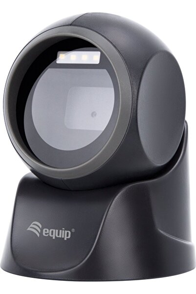EQUIP 2D-Omni-Direkt. Scanner de coduri de bare de birou USB negru