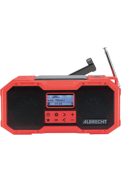 ALBRECHT DR 112 DAB+ De exterior - Radio cu manivelă