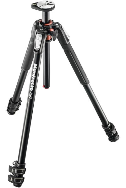 Manfrotto Statyw 190 Aluminimum 3-Section Tripod (MF-190XPRO3)