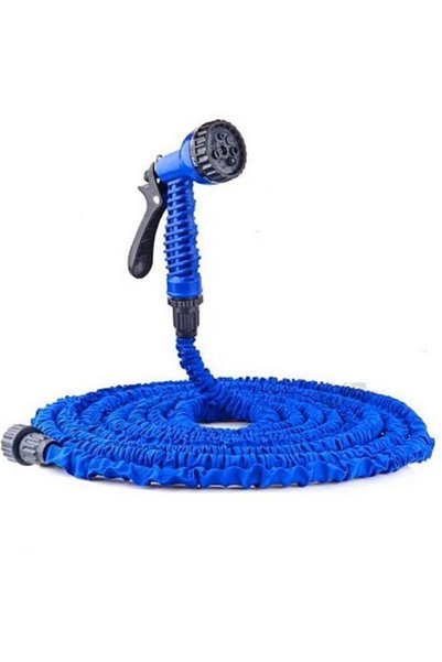 OEM Furtun de grădină extensibil cu adaptor universal și pistol de stropit, extensibil 3X, flexibil, 45m