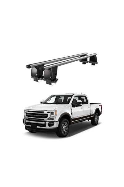 OEM Ford f250 2015-> silver or black, black matching aluminum auto roof rack