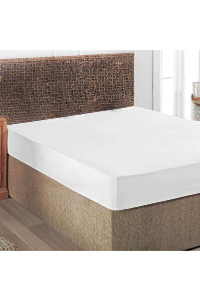 Alhabib bedding Turkish Summer White Sheet, Elastic, Cotton, Suitable for Bed...