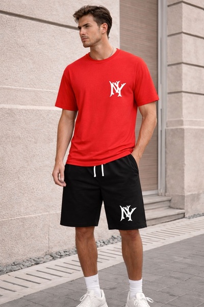 x-compass life طقم شورتات للجنسين من UNISEX KADIN ERKEK NY Style Premium