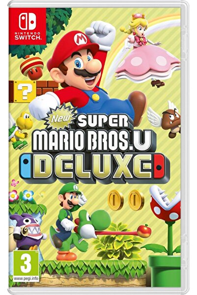 Nintendo Joc New Super Mario Bros U Deluxe Switch, Nou/Sigilat