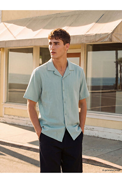 LC Waikiki Standard Fit Men's Textured Shirt for Style Enthusiasts from Uzg S...