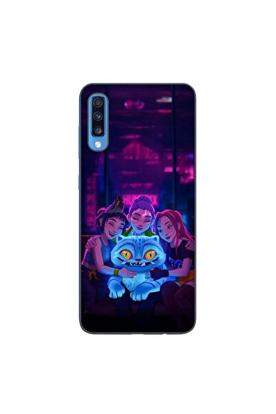 OEM Husa compatibila cu Samsung Galaxy A70 Silicon Gel Tpu Model KPop Demon H...