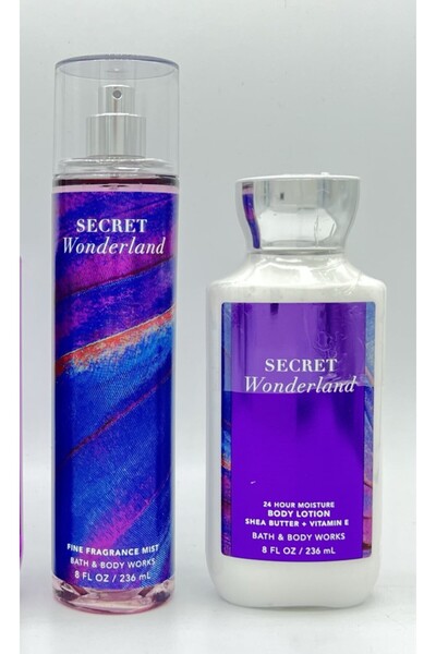 Bath & Body Works Secret Wonderland Fragrance Mist and body Lotion